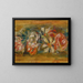 Jet de blomster - Pierre-Auguste Renoir — indrammet kunstværk på væggen