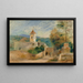 La Chapelle, Cagnes - Pierre-Auguste Renoir — indrammet kunstværk på væggen