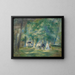 La fête de Saint-Cloud - Pierre-Auguste Renoir — indrammet kunstværk på væggen