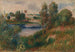 Landskab ved Vétheuil - Pierre-Auguste Renoir — visning af kunstværket