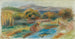 Laveuse dans un paysage - Pierre-Auguste Renoir — visning af kunstværket