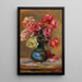 Le Bouquet - Pierre-Auguste Renoir — indrammet kunstværk på væggen