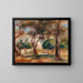 Le Jardin des Collettes - Pierre-Auguste Renoir — indrammet kunstværk på væggen