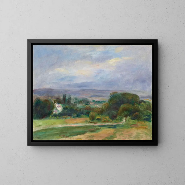 Le Sentier - Pierre-Auguste Renoir — indrammet kunstværk på væggen