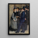 La Sortie du conservatoire - Pierre-Auguste Renoir — indrammet kunstværk på væggen