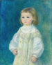 Lucie Bérard Barn i hvid - Pierre-Auguste Renoir — visning af kunstværket