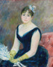 Madame Léon Clapisson - Pierre-Auguste Renoir — visning af kunstværket