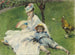 Madame Monet og hendes søn - Pierre-Auguste Renoir — visning af kunstværket