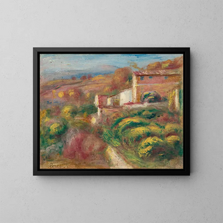 Maison de la Poste - Pierre-Auguste Renoir — indrammet kunstværk på væggen