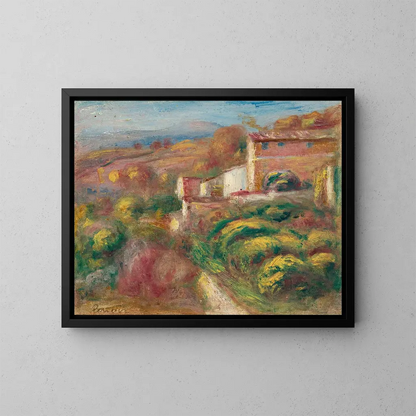 Maison de la Poste - Pierre-Auguste Renoir — indrammet kunstværk på væggen