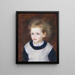 Marguerite-Thérèse Margot Bérard 1874-1956 - Pierre-Auguste Renoir — indrammet kunstværk på væggen