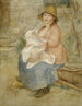 Maternitet - Pierre-Auguste Renoir — visning af kunstværket