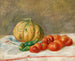 Melon og tomater - Pierre-Auguste Renoir — visning af kunstværket