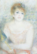 Mlle Jeanne Samary - Pierre-Auguste Renoir — visning af kunstværket