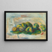 Naturtro af mandler - Pierre-Auguste Renoir — indrammet kunstværk på væggen
