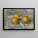 Naturtro af citroner - Pierre-Auguste Renoir — indrammet kunstværk på væggen