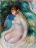 Pas assis - Pierre-Auguste Renoir — visning af kunstværket