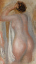 Nøgen bagfra - Pierre-Auguste Renoir — visning af kunstværket