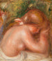 Nude Torso of Young Girl Torse nu de jeune fille - Pierre-Auguste Renoir — visning af kunstværket