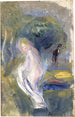 Nu med figur i baggrunden - Pierre-Auguste Renoir — visning af kunstværket