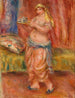 Odalisque med te-sæt - Pierre - Auguste Renoir — visning af kunstværket