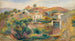Landskab med huse - Pierre-Auguste Renoir — visning af kunstværket