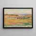 Landskab nær havet - Pierre-Auguste Renoir — indrammet kunstværk på væggen
