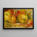 Lille stilleben - Pierre-Auguste Renoir — indrammet kunstværk på væggen