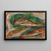 Fisk - Pierre-Auguste Renoir — indrammet kunstværk på væggen