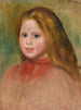 Portræt af ung pige - Pierre-Auguste Renoir — visning af kunstværket