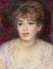 Portrait af Jeanne Samary - Pierre-Auguste Renoir — visning af kunstværket