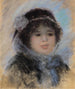 Portrait af kvinde - Pierre-Auguste Renoir — visning af kunstværket