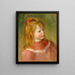 Portrait af Jean - Pierre-Auguste Renoir — indrammet kunstværk på væggen