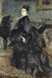 Portræt af en kvinde kaldet fru Georges Hartmann - Pierre-Auguste Renoir — visning af kunstværket