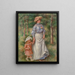 Promenade La Promenade - Pierre-Auguste Renoir — indrammet kunstværk på væggen