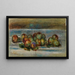 Reines-Claudes - Pierre-Auguste Renoir — indrammet kunstværk på væggen
