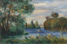 Landskab med flod - Pierre-Auguste Renoir — visning af kunstværket