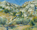klipper ved l'Estaque - Pierre-Auguste Renoir — visning af kunstværket