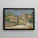 Rue i Villeneuve-lès-Avignon - Pierre-Auguste Renoir — indrammet kunstværk på væggen