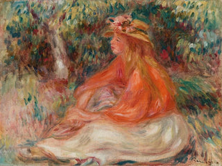 PierreAuguste Renoir - Seated Woman Femme assise.webp