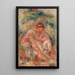 Esquisse de femme - Pierre-Auguste Renoir — indrammet kunstværk på væggen
