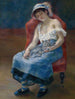 sovende pige - Pierre-Auguste Renoir — visning af kunstværket