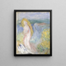 Lille studie for en akt - Pierre-Auguste Renoir — indrammet kunstværk på væggen