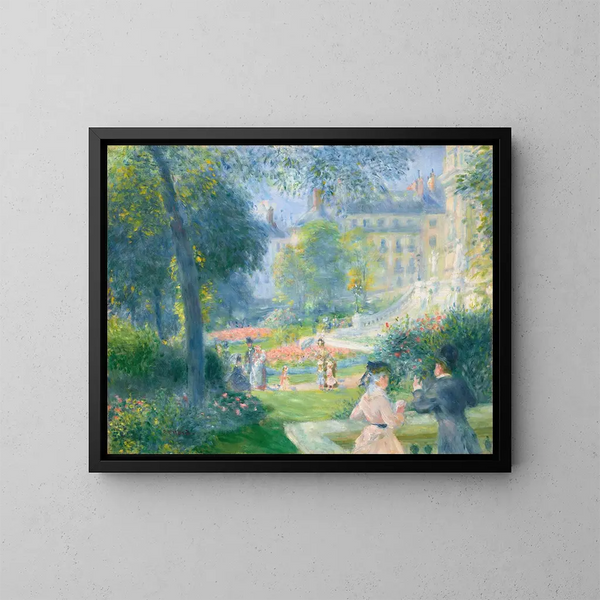 Square de la Trinité - Pierre-Auguste Renoir — indrammet kunstværk på væggen