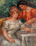 L'heure du thé - Pierre-Auguste Renoir — visning af kunstværket