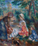 Le Vendeur de pommes - Pierre-Auguste Renoir — visning af kunstværket