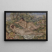 Les baigneuses - Pierre-Auguste Renoir — indrammet kunstværk på væggen