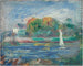 La rivière bleue - Pierre-Auguste Renoir — visning af kunstværket