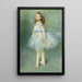 La Danseuse - Pierre-Auguste Renoir — indrammet kunstværk på væggen