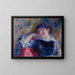 Le Rêveur - Pierre-Auguste Renoir — indrammet kunstværk på væggen